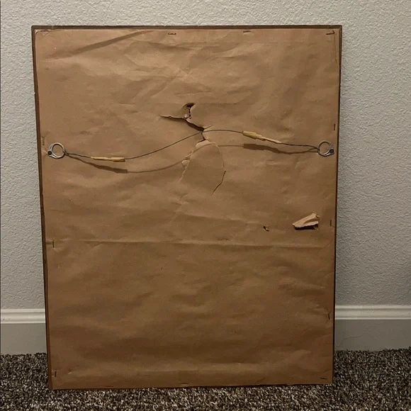 Vintage Rose Painting #2 *RESERVED for Tina* - Picture 3 of 3